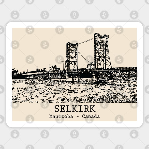 Selkirk - Manitoba Magnet by Lakeric